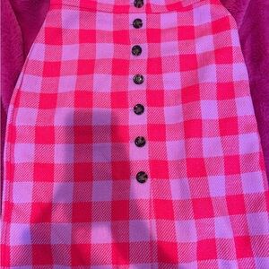 Ann Taylor Purple and Pink Textured Coat